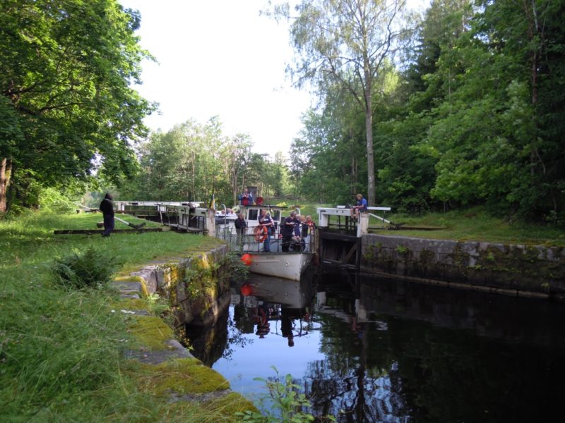 Slussning Strömsholms kanal2