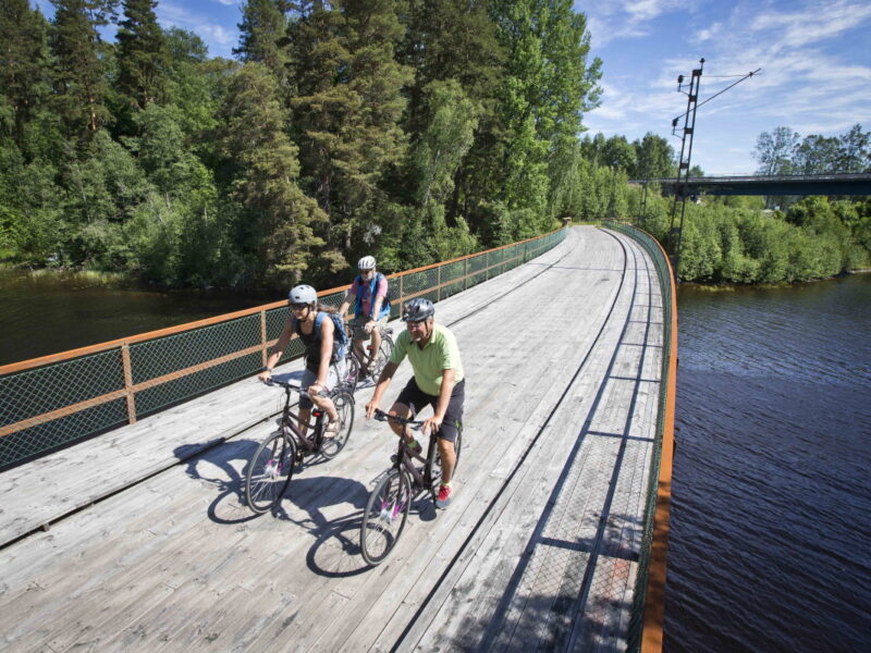 Cycling Klarälvsbanan / Klarälvsleden - Sweden by Bike