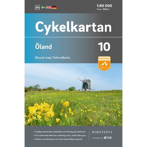 Bicycle map 10 Öland cover