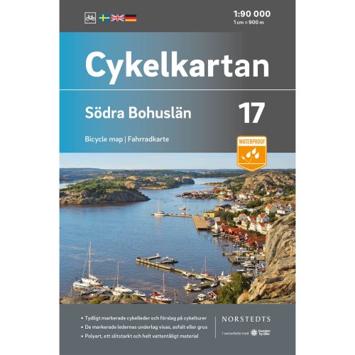 Bicycle map 17 Southern Bohuslän cover