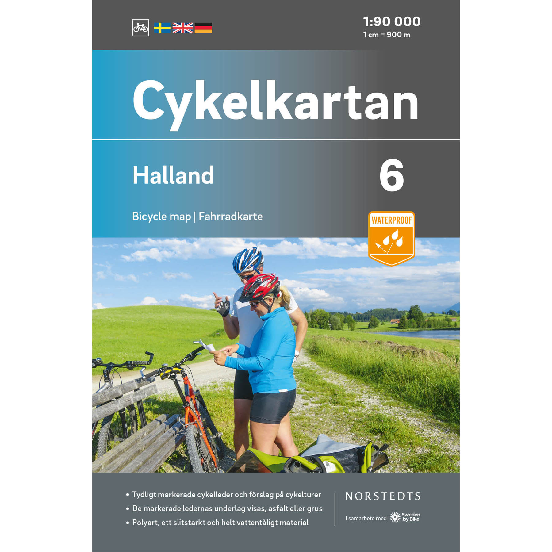 Cykelkarta Halland - Varberg - Halmstad - Sweden by Bike