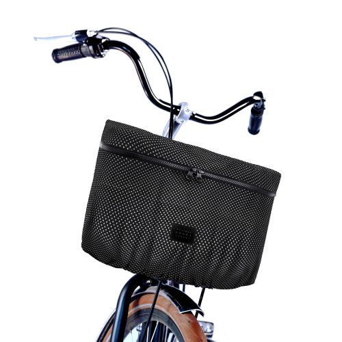 Luna Basket Cover Front Dot - bicycle