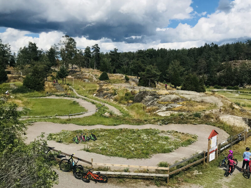 Bergs gård - En novis MTB-cyklists bekännelser - semestervecka på Bergs gård
