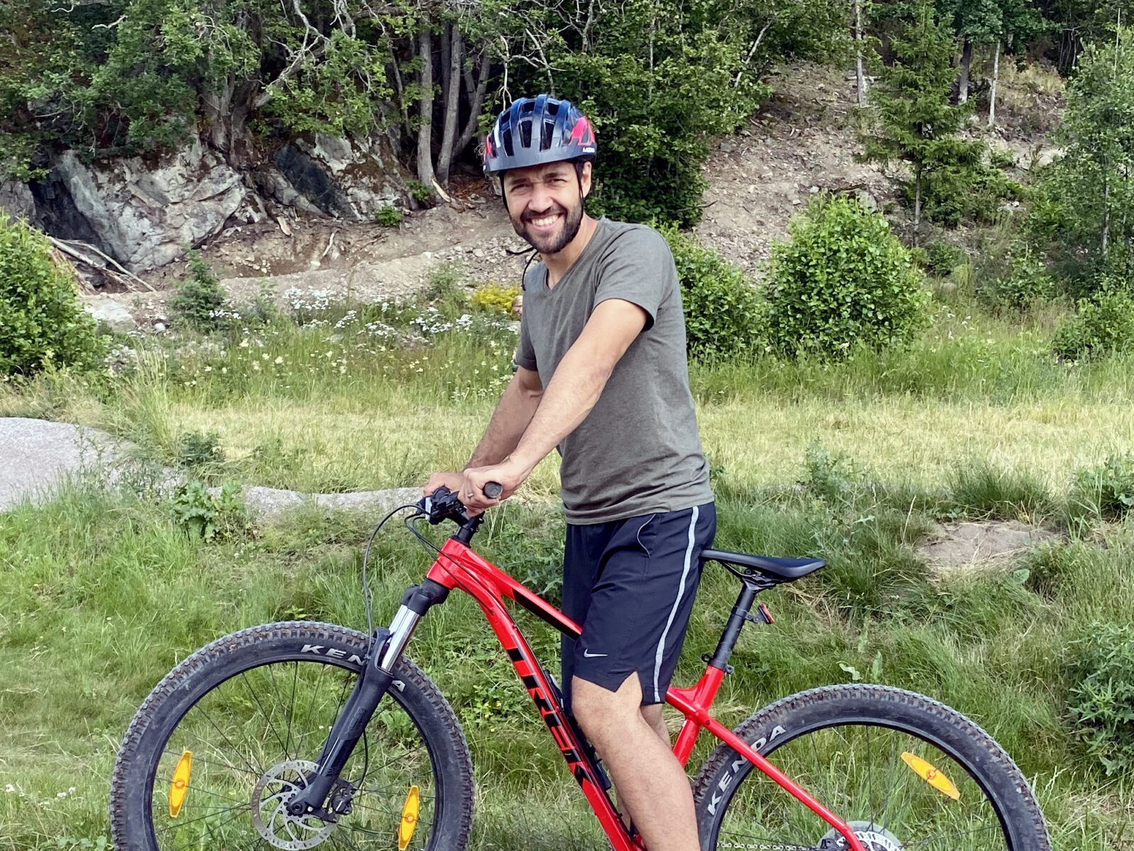 Ivan Glauser Bergs Gård MTB2 - En novis MTB-cyklists bekännelser - semestervecka på Bergs gård