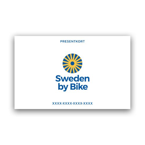 Sweden by Bike gift card