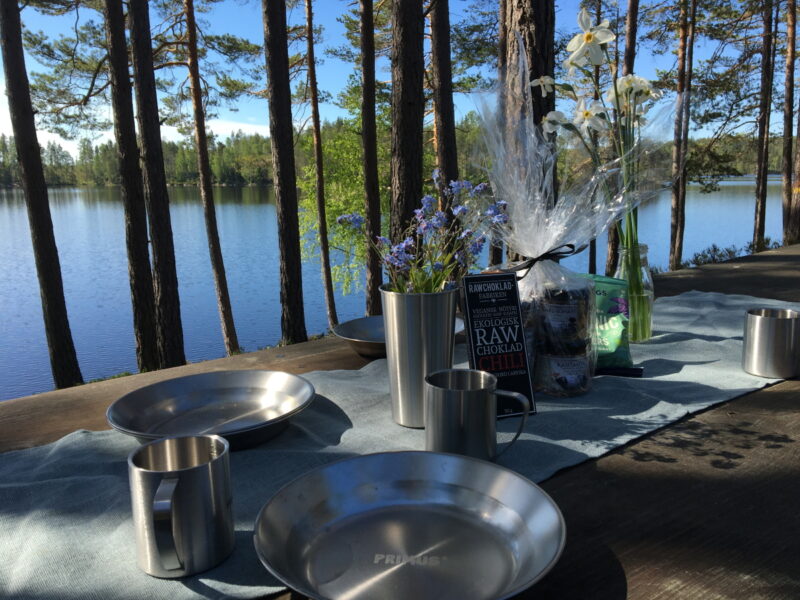 Kvarnen i Borgvik - måltid utomhus2