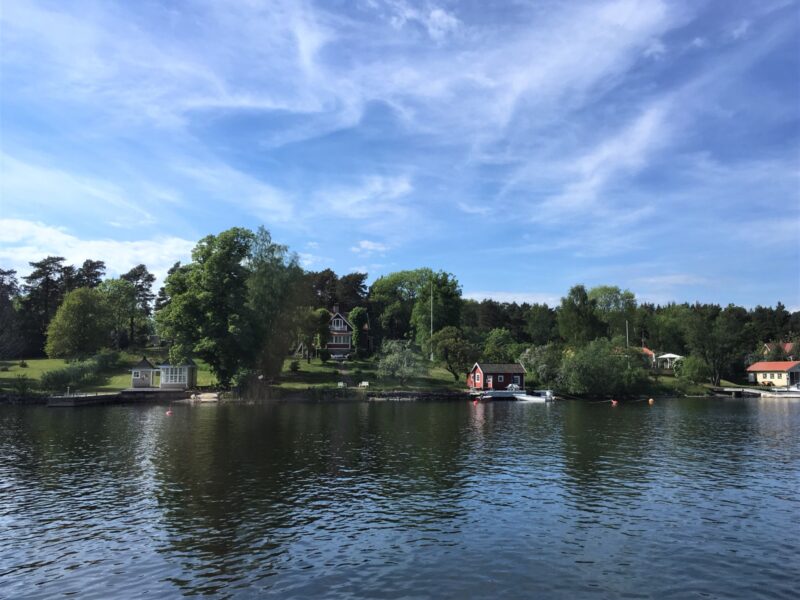 idyllic views in the Stockholm archipelago
