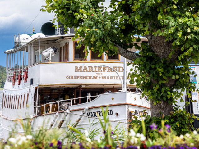 The steamship Mariefred at the steamboat pier_201907_FotoYAH