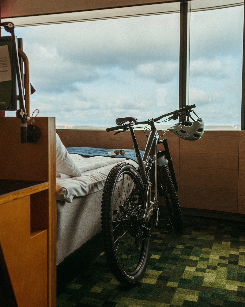 Cykelvänligt boende - Umeå hotell