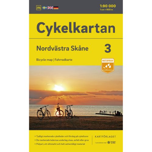 Cycle map 3 Northwest Skåne