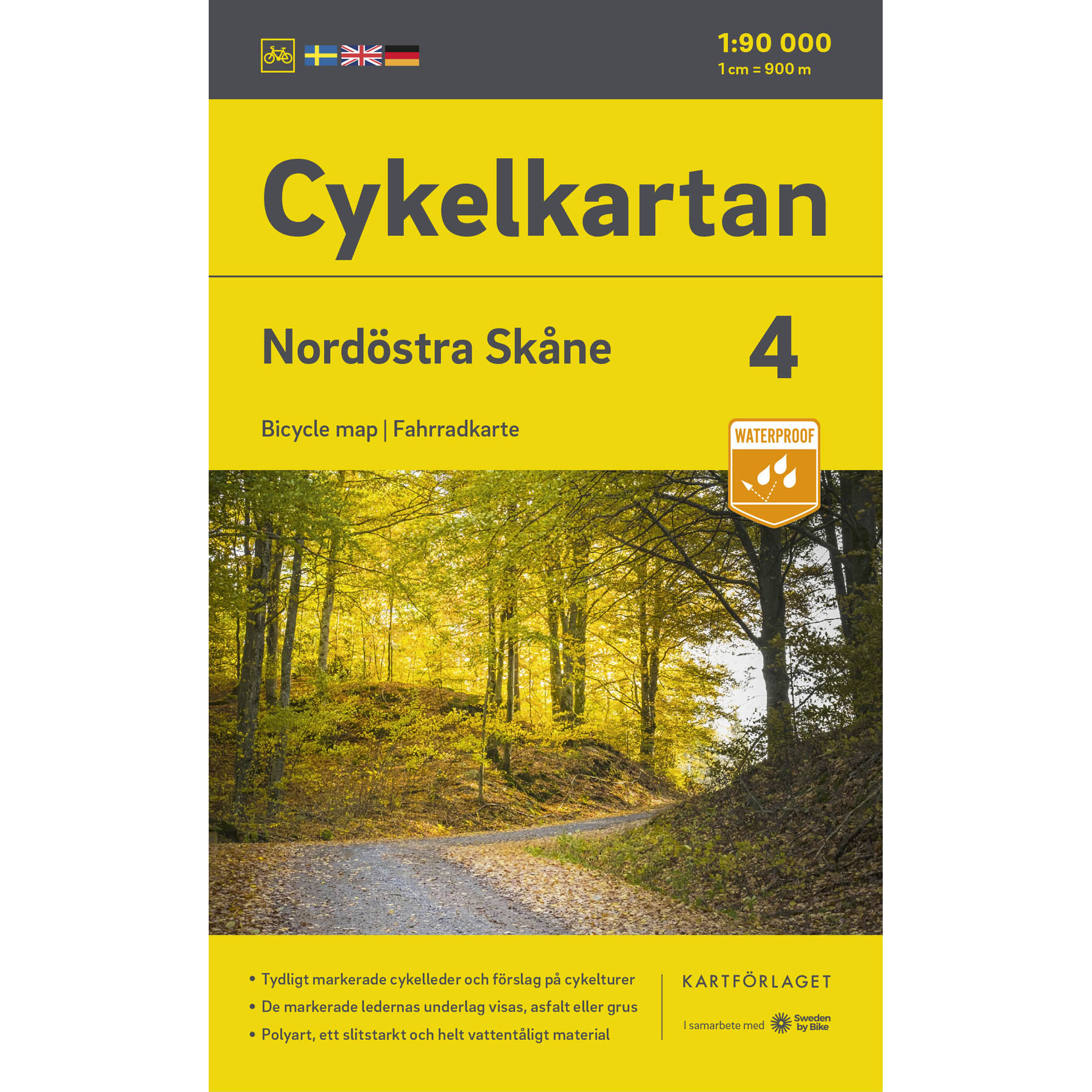 Cycle map 4 Northeast Scania