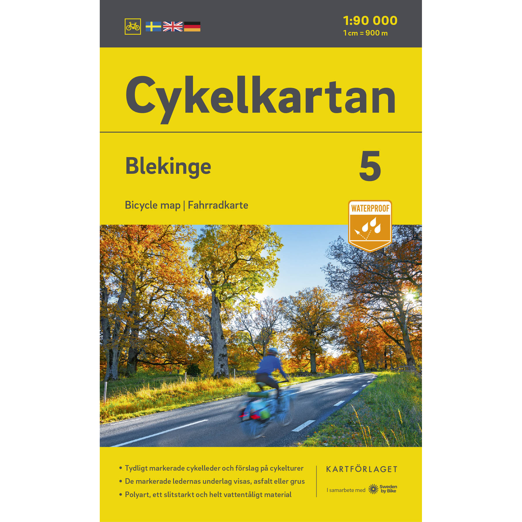Cycle map 5 Blekinge