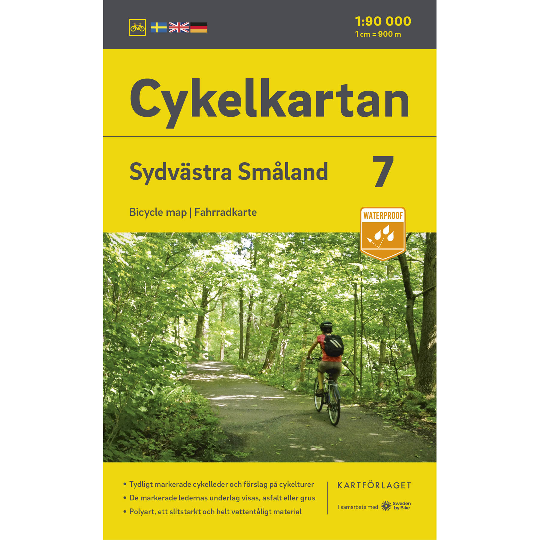 Cycle map 7 Southwest Småland