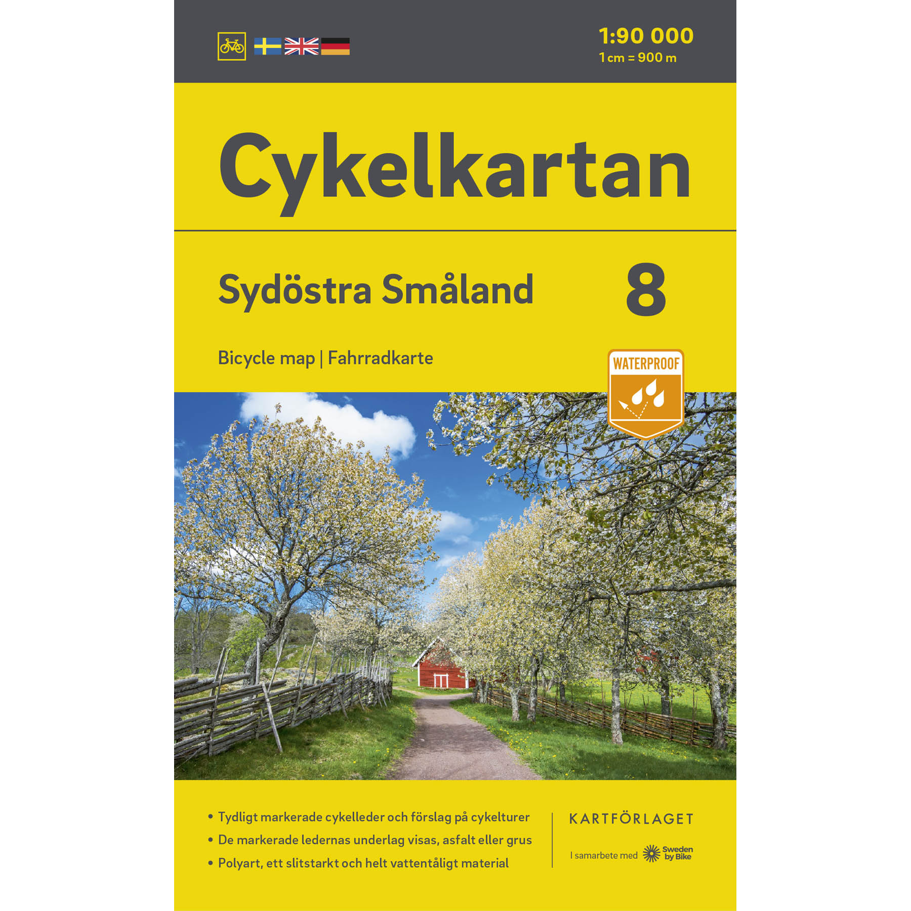 Cycle map 8 Southeast Småland