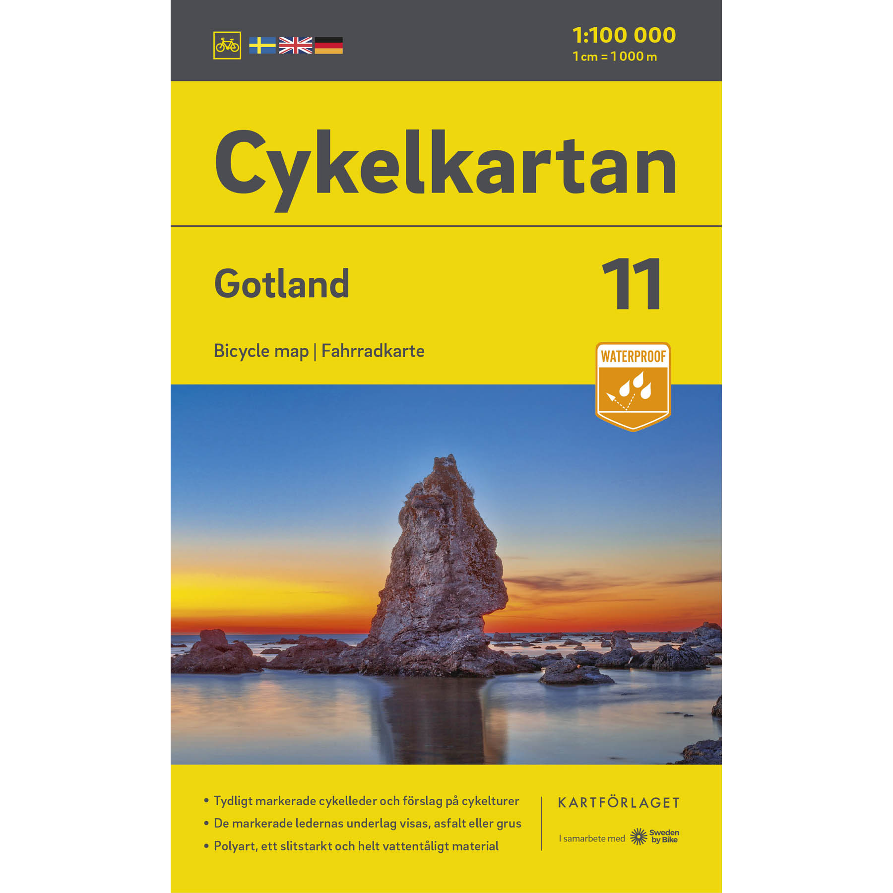Cycle map 11 Gotland