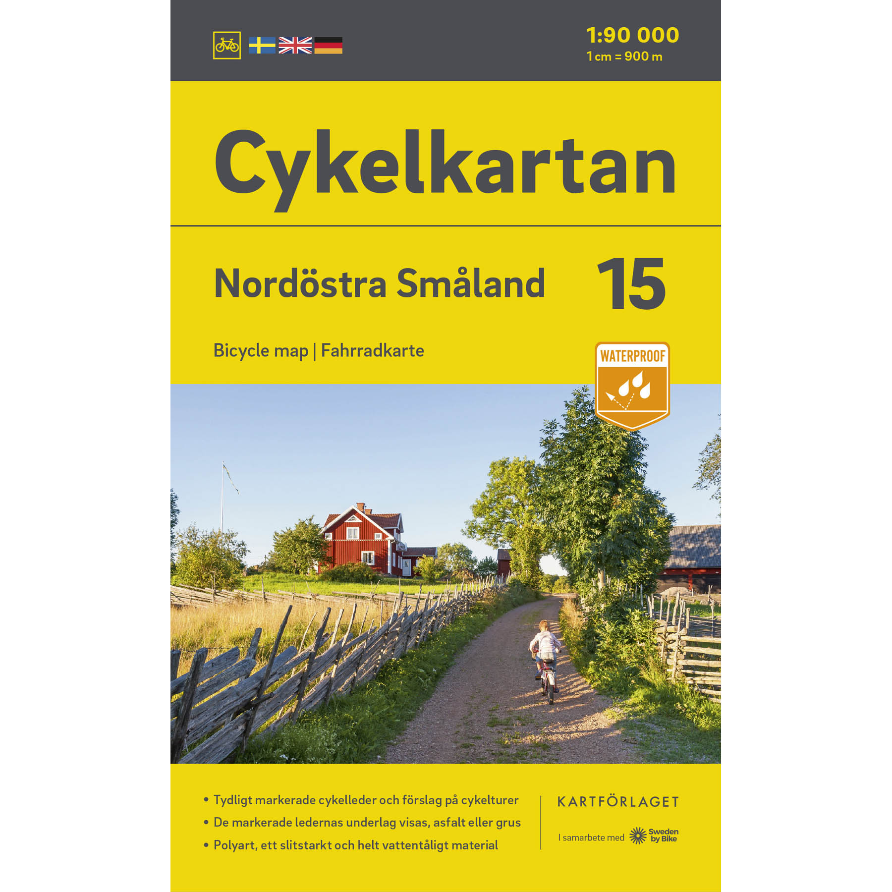 Cycle map 15 Northeast Småland