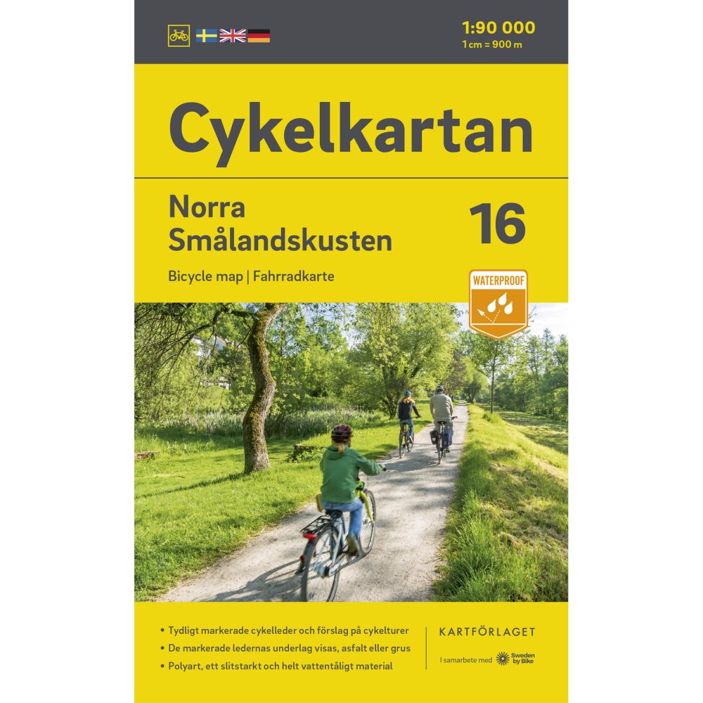Cycle map 16 Northern Småland coast