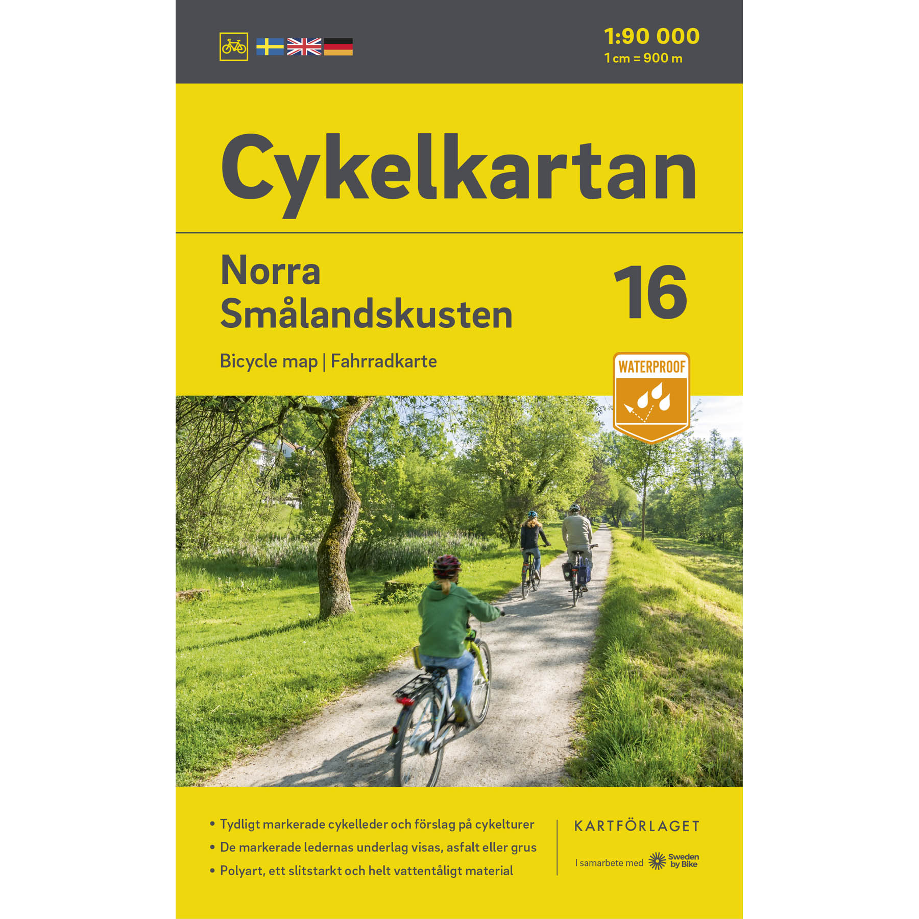 Cykelkarta 16 Norra Smålandskusten