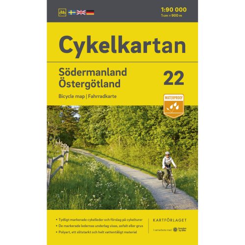 Cykelkarta 22 Södermanland Östergotland